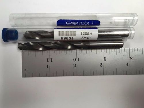 5/16&#039;&#039;  5XD  GARR Solid Carbide Drill Bit 89631 .3125