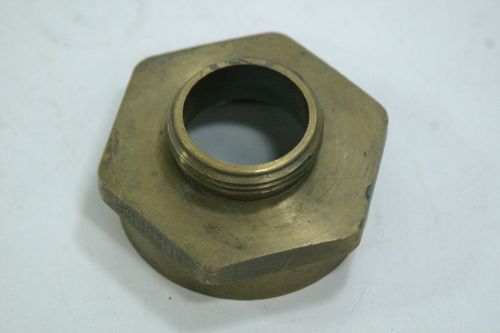 Dixon FM25F15F Hex Brass Adapter 2-1/2 NST Female X 1-1/2 NST Male