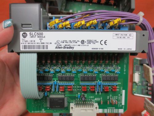 ALLEN BRADLEY 1746-IB16, C SERIES, SLC 500 INPUT MODULE