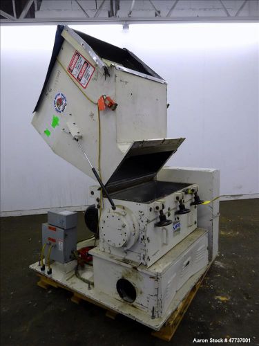 Used- MPG Service &amp; Sales Granulator, Model GP-1230HB. 12&#034; x 30&#034; Feed with tilt