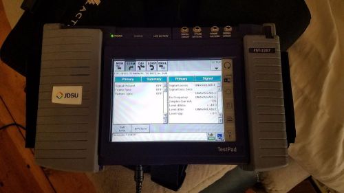 JDSU FST-2000 Testpad with 2207 module