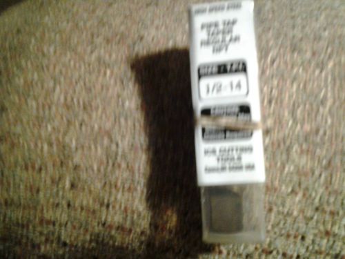 ICS Cutting Tools 1/2-14 NPT Pipe Tap,  HSS, New