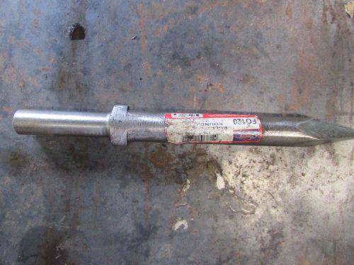 Vulcan f0120 bull / moil point 10&#034;  .680 round shank/oval collar paving breaker for sale