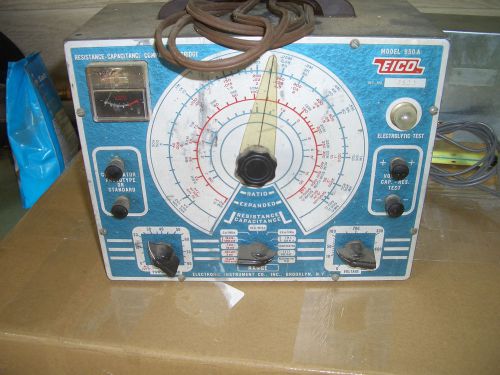 EICO 950A Capacitor Resistance Comparator Bridge