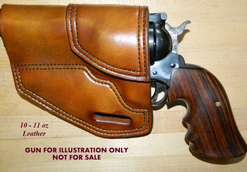 Gary C&#039;s Avenger OWB Left Hand  &#034;XH&#034; Holster RUGER NM Blackhawk 3-3/4&#034; Leather