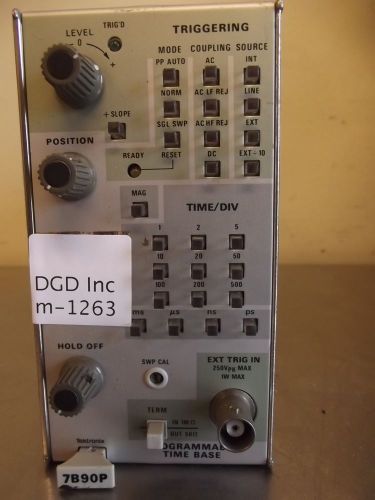 Tektronix 7B90P Digital Programmable Time Base-m1263