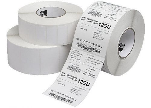 Zebra Thermal Transfer Labels 2.25&#034; x 1.25&#034; Part#800222-125 (10 rolls)