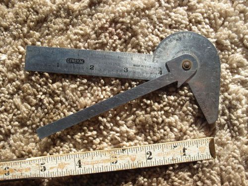 Vintage General Hardware No 16 Protractor c1937