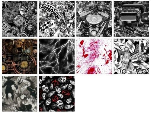 Hydrographic Sample Prints Kit (pick 3+activator)