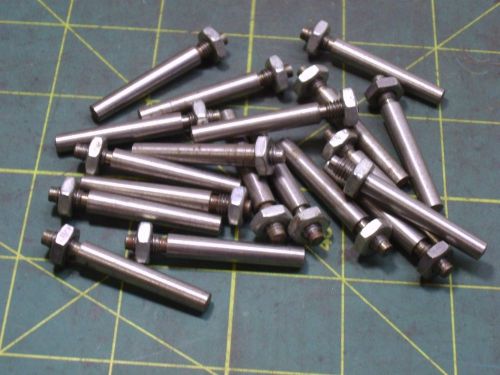 THREADED TAPERED DOWEL PINS #3 X 1 1/4&#034;L 10-32 THREADS QTY 19 #52234