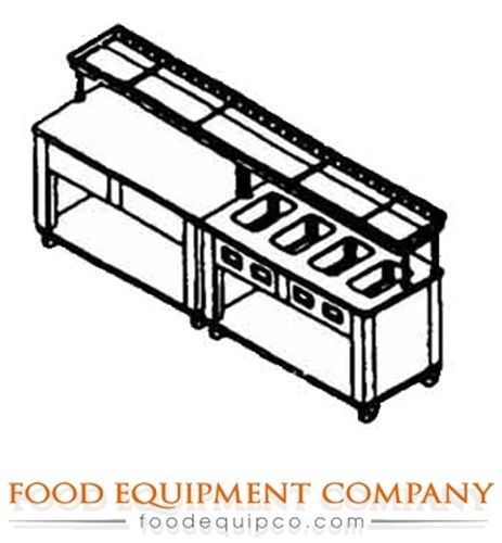 Piper esc-74 conveyor tray make-up top mount for 74&#034; elite unit for sale
