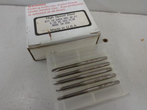 11 NEW 6-32NC GH3 HSS SP PLUG TAPS   STK 5094