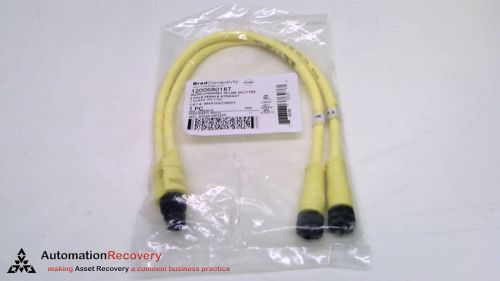 BRAD CONNECTIVITY 884A30K03M003, MICRO CHANGE IN-LINE SPLITTER, 4-POLE,  #214923