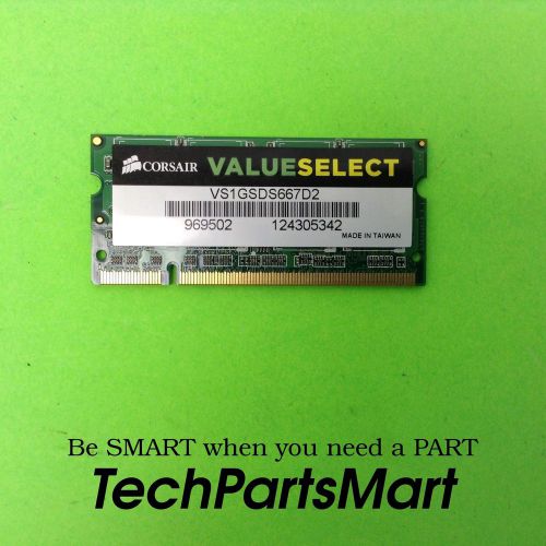 VS1GSDS667D2 Tyco Electronics 15A1 Corsair Valueselect Laptop RAM Memory