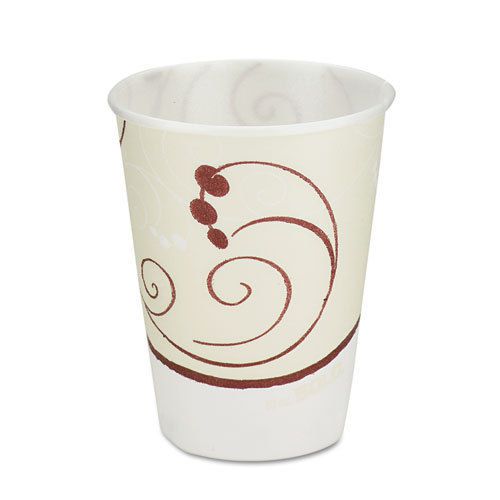 &#034;Symphony Design Trophy Foam Hot/cold Drink Cups, 10oz, Beige, 60/pack&#034;