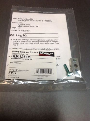 Lot of 10 murray siemens equipment ground lug kit hg61234m *new* for sale