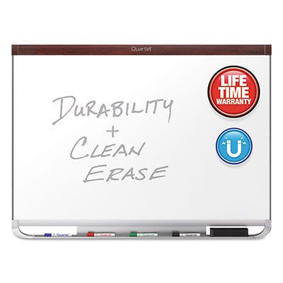 Prestige 2 Connects DuraMax Magnetic Porcelain Whiteboard, 96 x 48, Mah. Frame