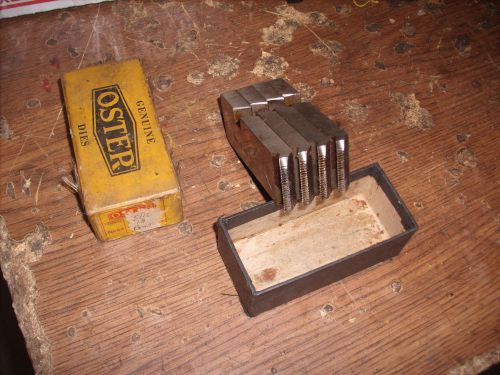 NEW OLD STOCK OSTER QUAD SYMBOL  5/16 X18&#039;&#039; BOLT DIES