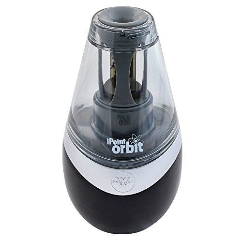 Westcott iPoint Orbit Battery Pencil Sharpener, Black (16244-003)