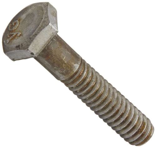 Steel hex bolt, grade 2, plain finish, hex head, external hex drive, meets asme for sale