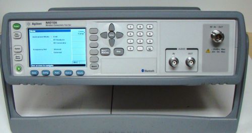 Agilent N4010A Wireless Connectivity Test Set opt 101/107/109/110 w/ WARRANTY