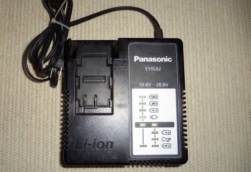 Panasonic ey0l82b 14.4-volt to 28.8-volt battery charger for sale