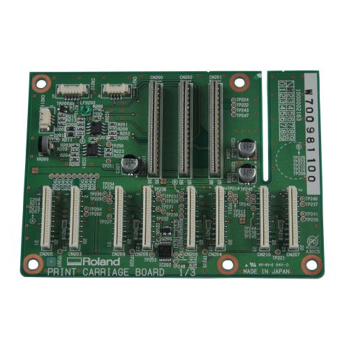 Original Roland RS-640/RS-540 Print Carriage Board-W700981110