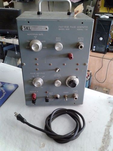 SKL FAST RISE PULSE GENERATOR MODEL 503, UNTESTED