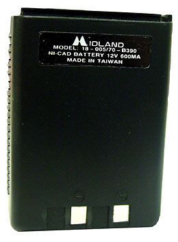 Midland 18005 MIDLAND - 12 VOLT 600 MAH 10 CELL NICAD BATTERY CASE FOR HANDHE...