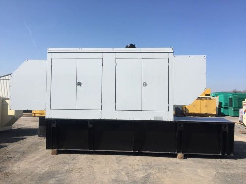 -300 kW Spectrum/Detroit Generator,  Base Fuel Tank, Sound Attenuated, 12 Lea...