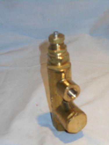 R.Conrader  Brass Unloader Pilot Valve 115-130  PSI, NEW