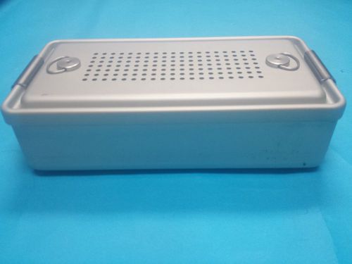 Case medical steritite sterlization container mini universal, 3&#034; x 12&#034; x 6&#034; for sale