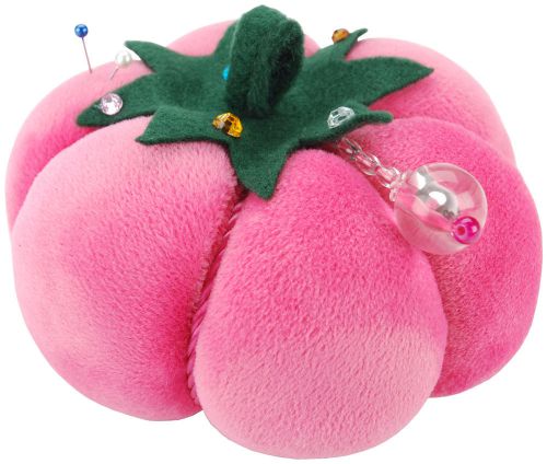 Velvet Tomato Pincushion-Pink