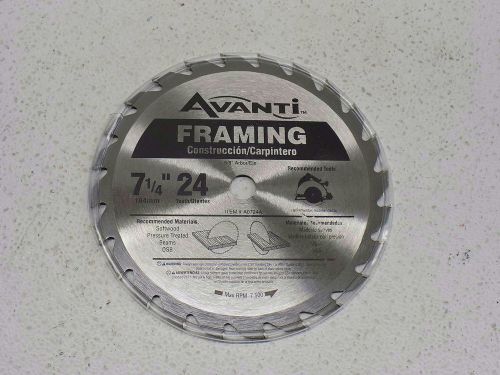 Lot of 20 Avanti A0724A 7-1/4in. Circular Saw Blade