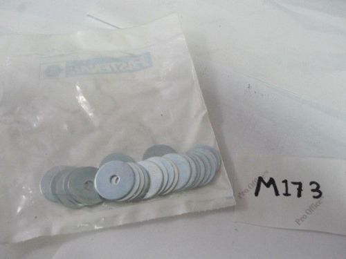 FASTENAL BAG OF 25 1/4&#034; x 1&#034;  FLAT WASHERS Zinc Plated