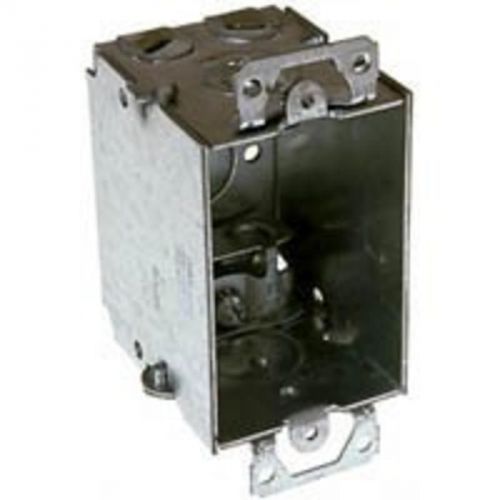 Gangable switch box, 1 gang, 12.5 cu-in x 3&#034; l x 2&#034; w x 2-1/2&#034; d raco 518/8518 for sale