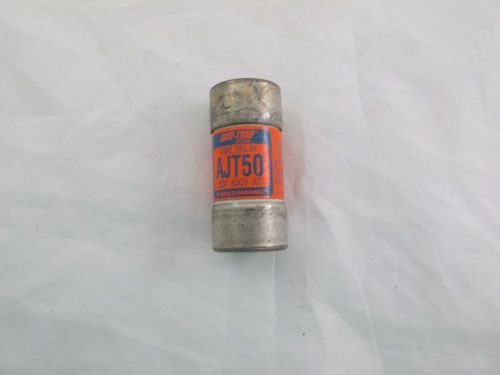 GOULD SHAWMUT AJT50 AMP-TRAP TIME DELAY FUSE 50A 600VAC *60 DAY WARRANTY*