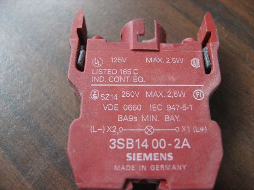 Siemens 3SB1400-2A Light Module (3SB14-00-2A)