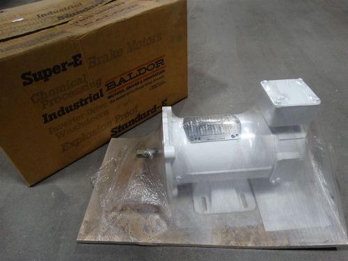 NEW! Baldor CDPWD3310 Washdown Duty Motor, 1/4HP, 90V, 1750RPM, Frame: 36C. 2.3A