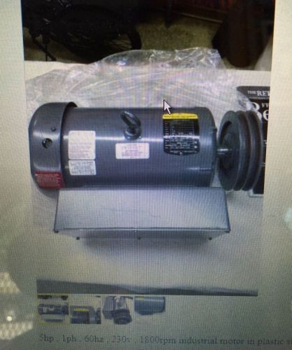 Baldor Reliancer Single Phase 5 HP 23 AMP Industrial Motor