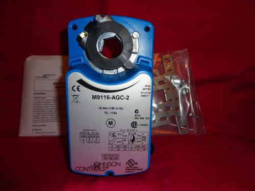 Johnson controls actuator. m9116-agc-2 for sale