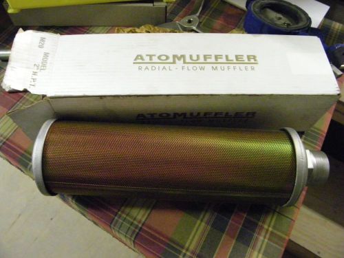 ATOMUFFLER Radial Flow Muffler 2&#034; N.P.T. M20