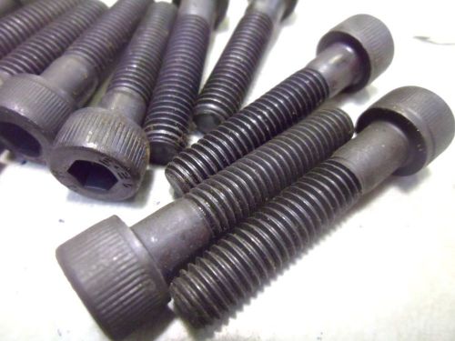 SOCKET HEAD CAP SCREWS M8 - 1.25 X 40 MM BLACK PARTIAL THREAD (QTY 40) #59115