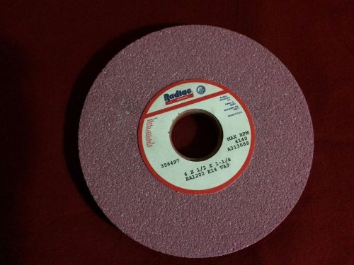 Radiac A313088 Ruby Surface Grinding Wheel - Size: 6&#034; x 1/2&#034; x 1-1/4&#034; brand new