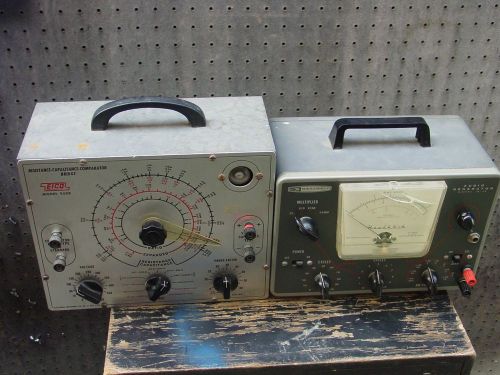 EICO MODEL 950B RESISTANCE CAPACITANCE COMPARATOR BRIDGE HEATHKIT AUDIO GENERATO