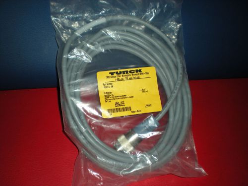 NEW TURCK  RSM 572-5M CORDSET 5 POLE  ID NUMBER U0133-15