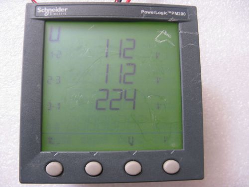 Schneider Electric PowerLogic PM200PMG And PM200 Panel 115-415V 5VA 125-250V 3w