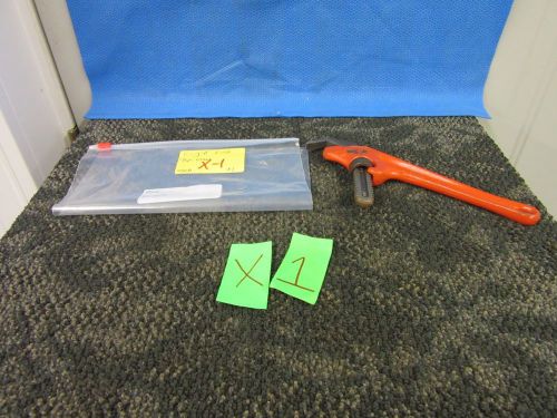 RIDGID E-11O OFFSET 10&#034; PIPE HEX WRENCH PLUMBING TOOL JAW ORANGE SMOOTH USED