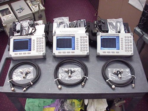 Anritsu S331D Site Master Cable &amp; Antenna Analyzer LOT SALE 3 UNITS