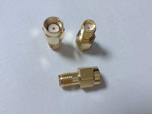 100 pcs SMA female jack to RP-SMA male jack center RF coaxial connectors